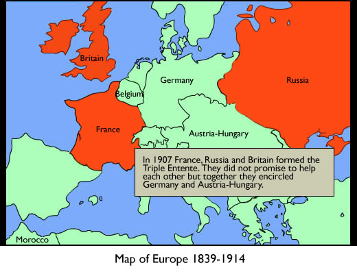 france joined the triple entente because